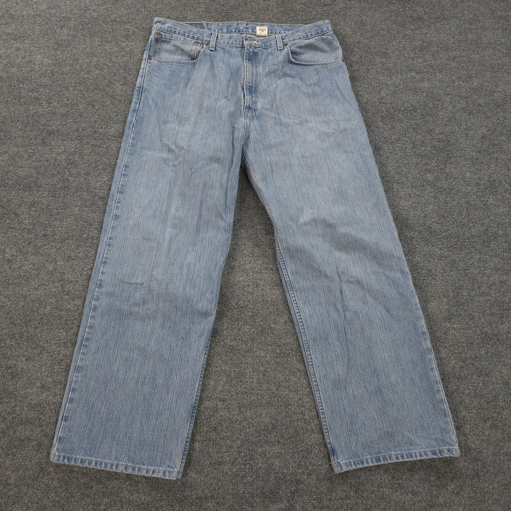 Vintage Levis Jeans Mens 38x32 Blue Denim 579 Baggy Fit Straight Skater Y2K